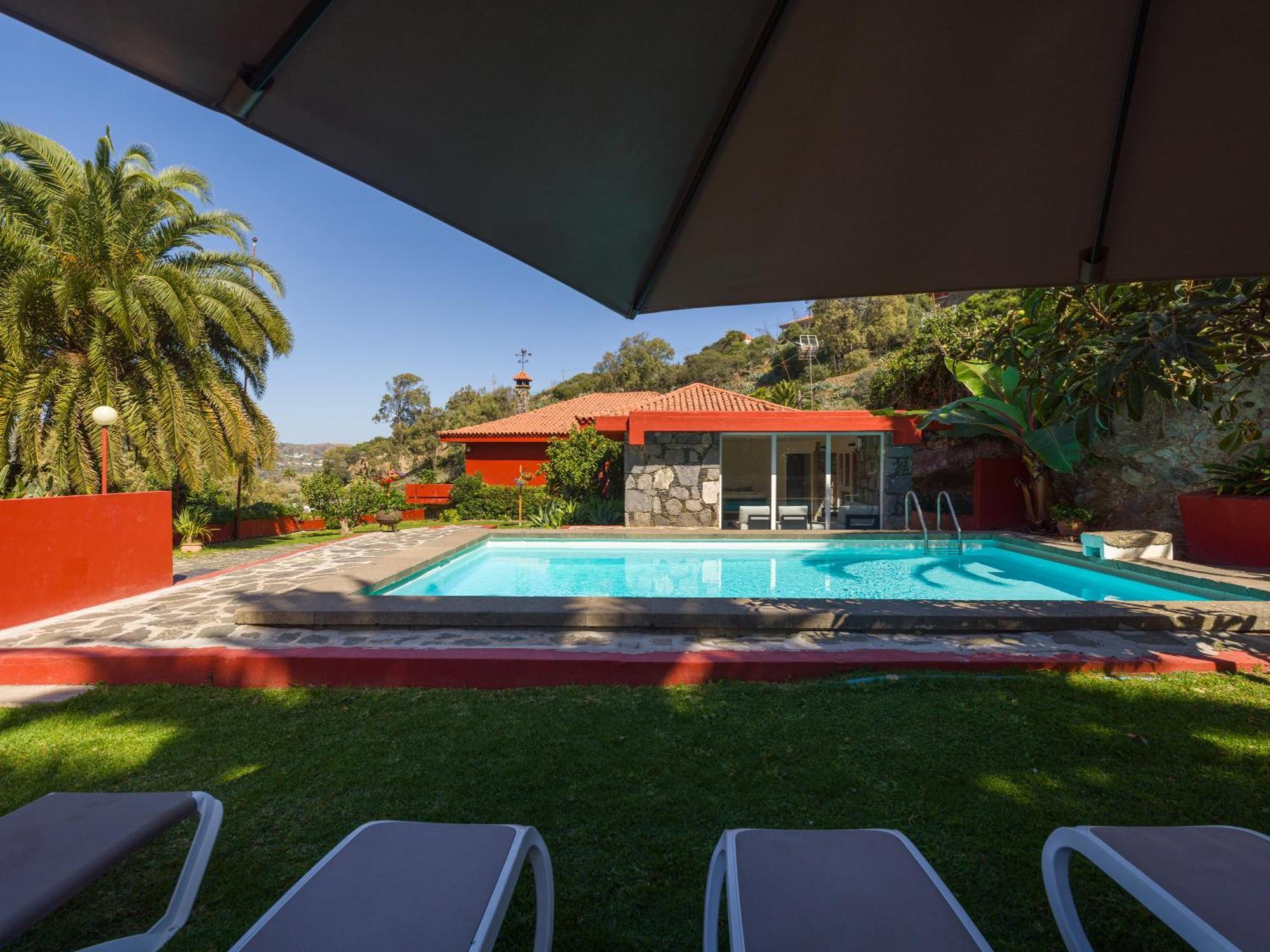 El Jardin De Santa Brigida With Private Pool, Sauna & Jacuzzi Exterior photo