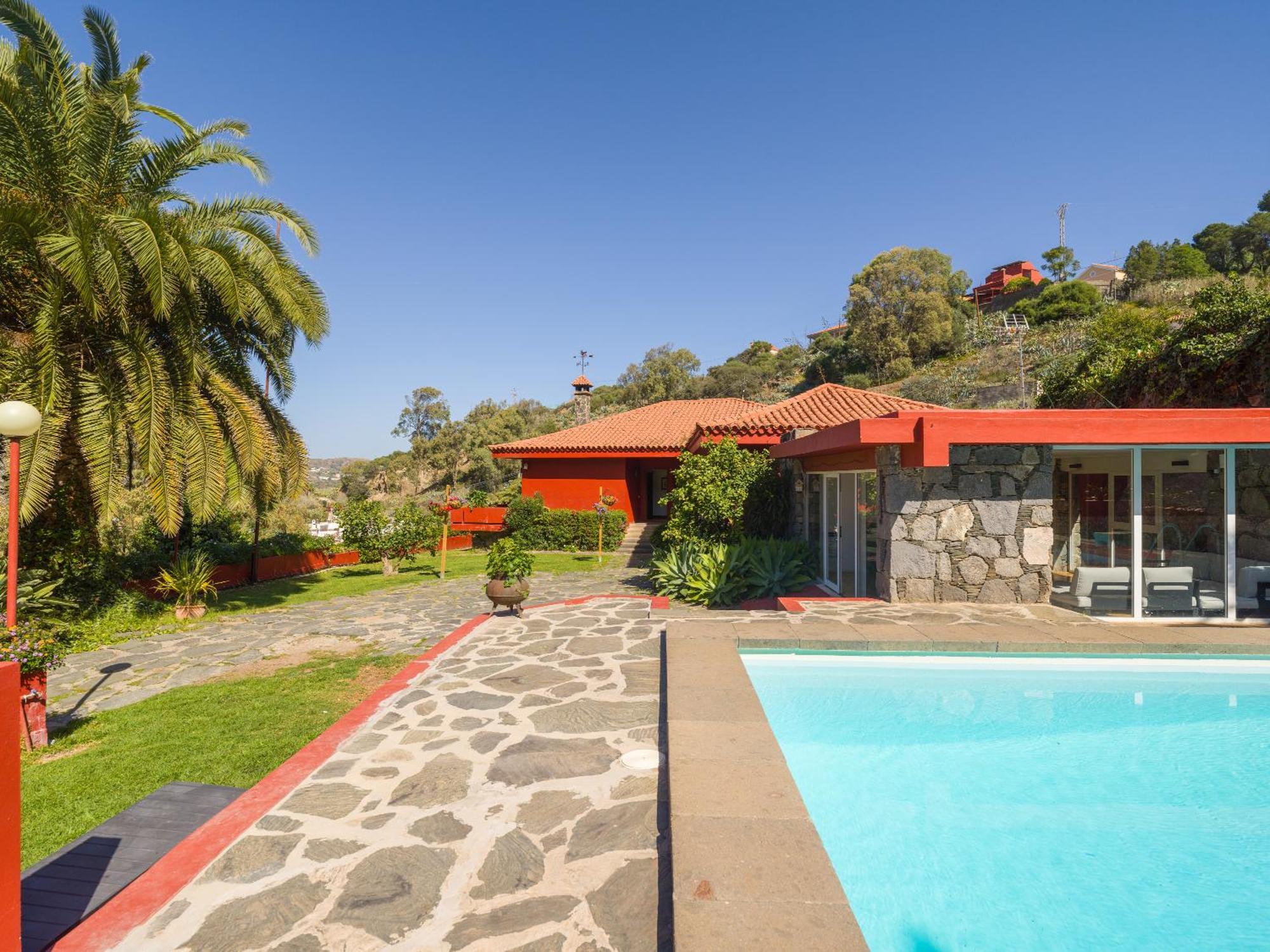 El Jardin De Santa Brigida With Private Pool, Sauna & Jacuzzi Exterior photo